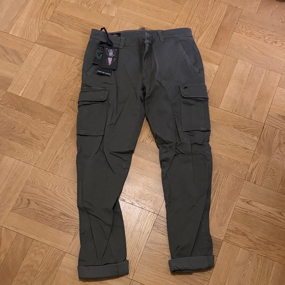 Mason Men's Cargo Pants in Forest Green